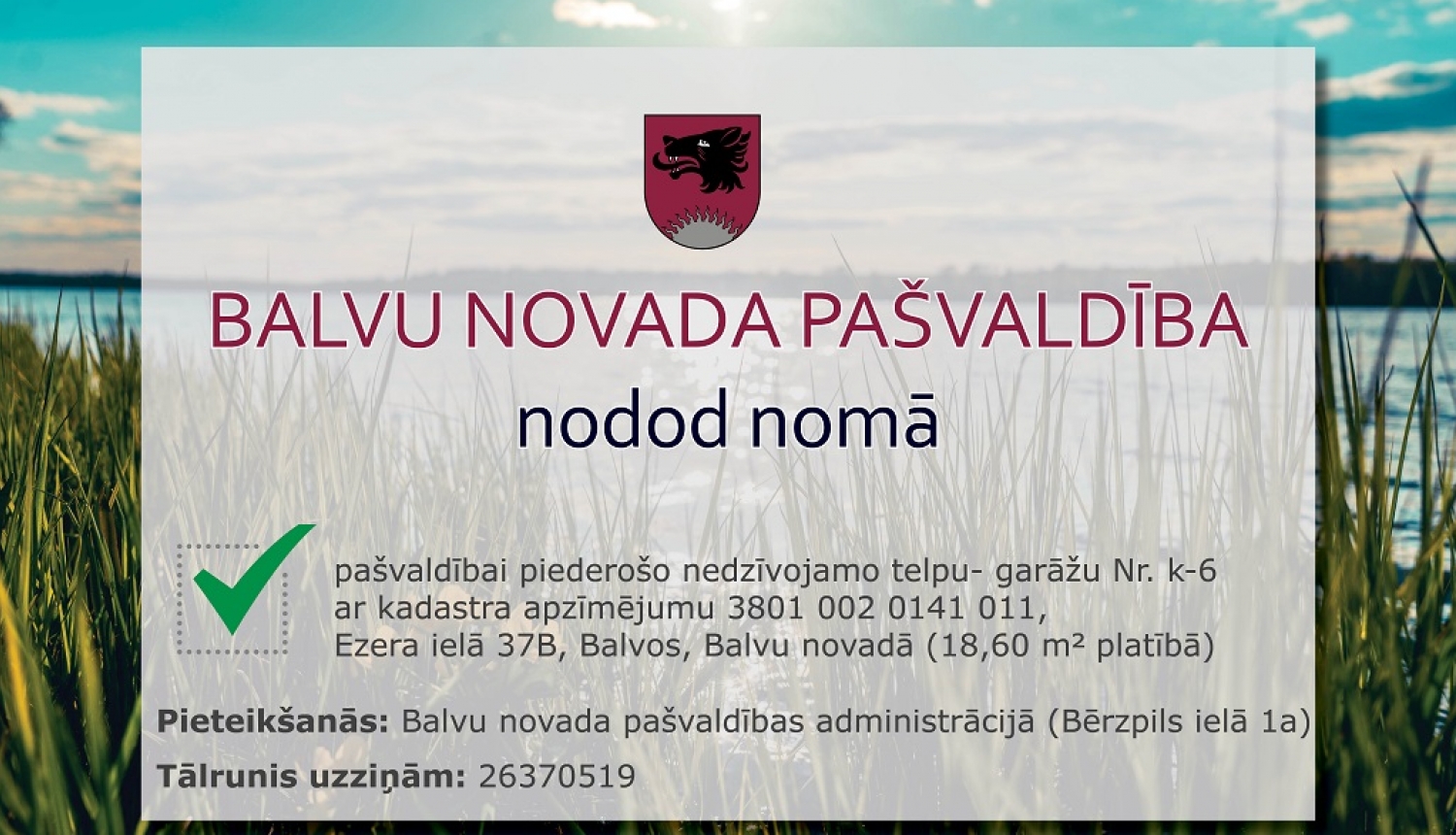 Garāžas noma