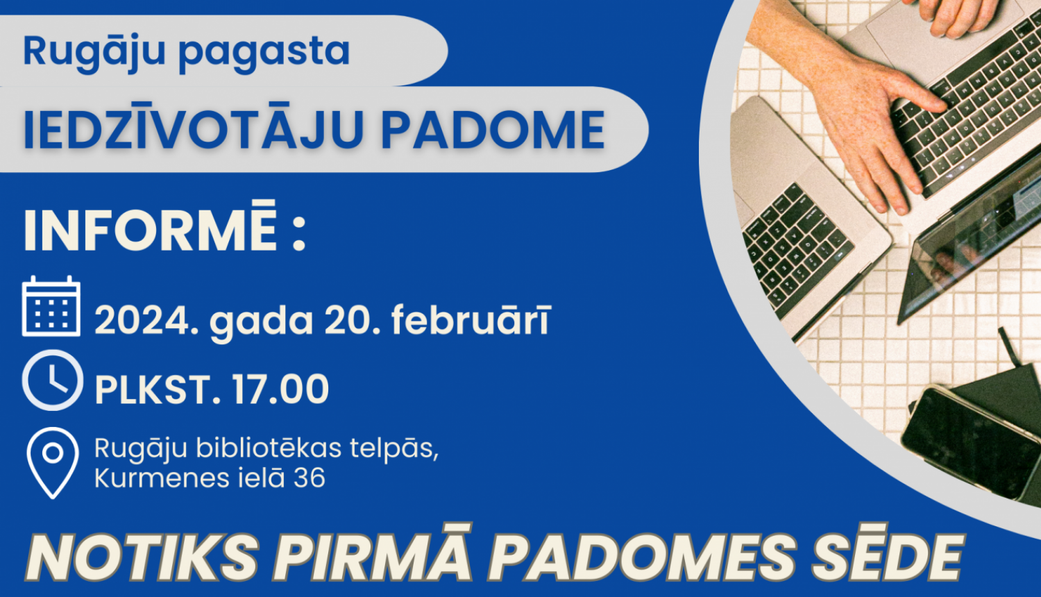 20. februārī notiks pirmā Rugāju pagasta Iedzīvotāju padomes sēde