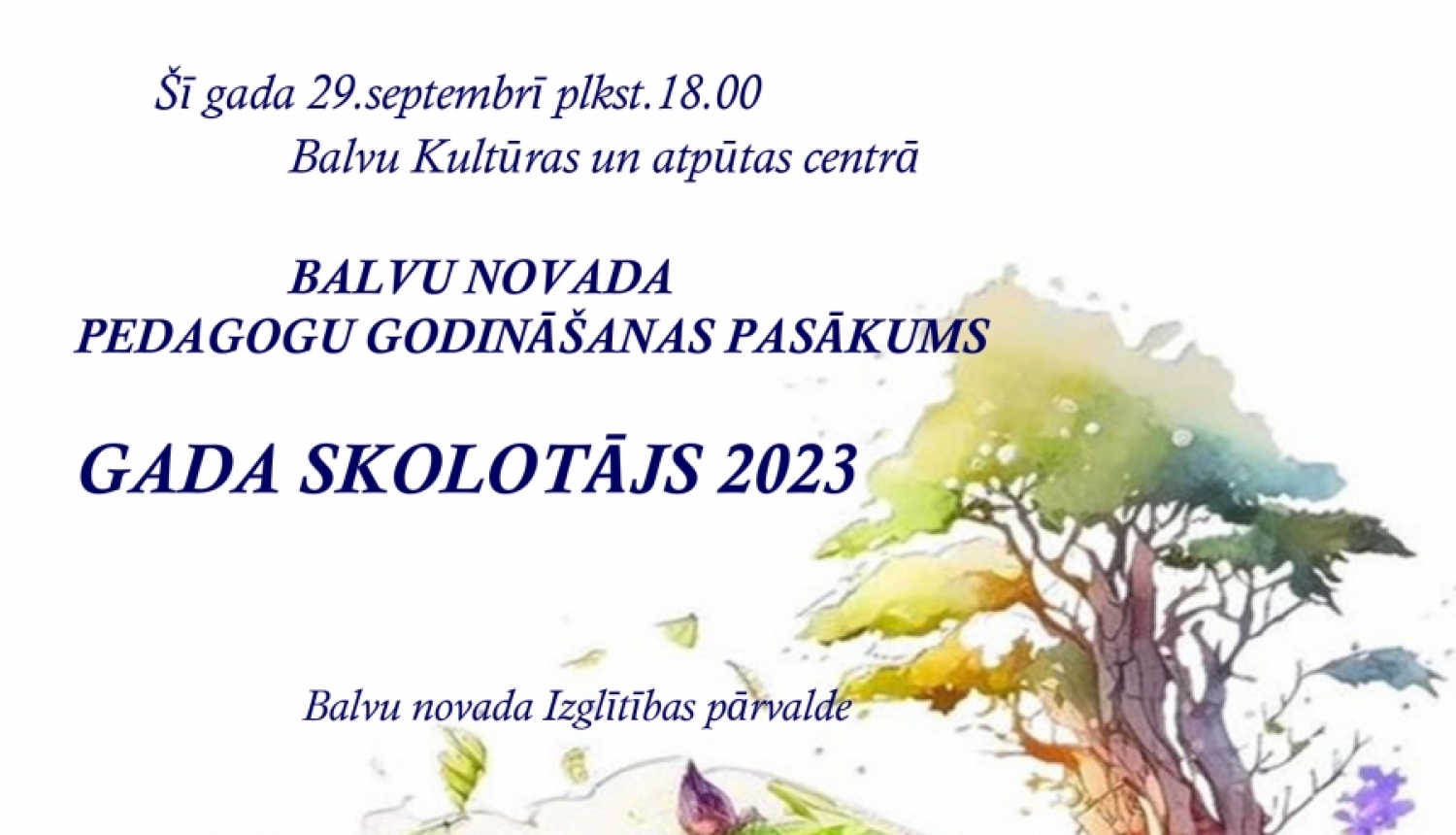 AFIŠA_Gada skolotājs 2023