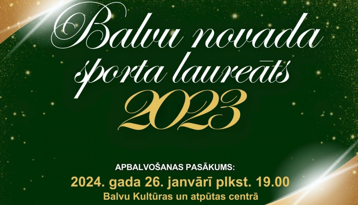 Balvu novada sporta laureāts 2023