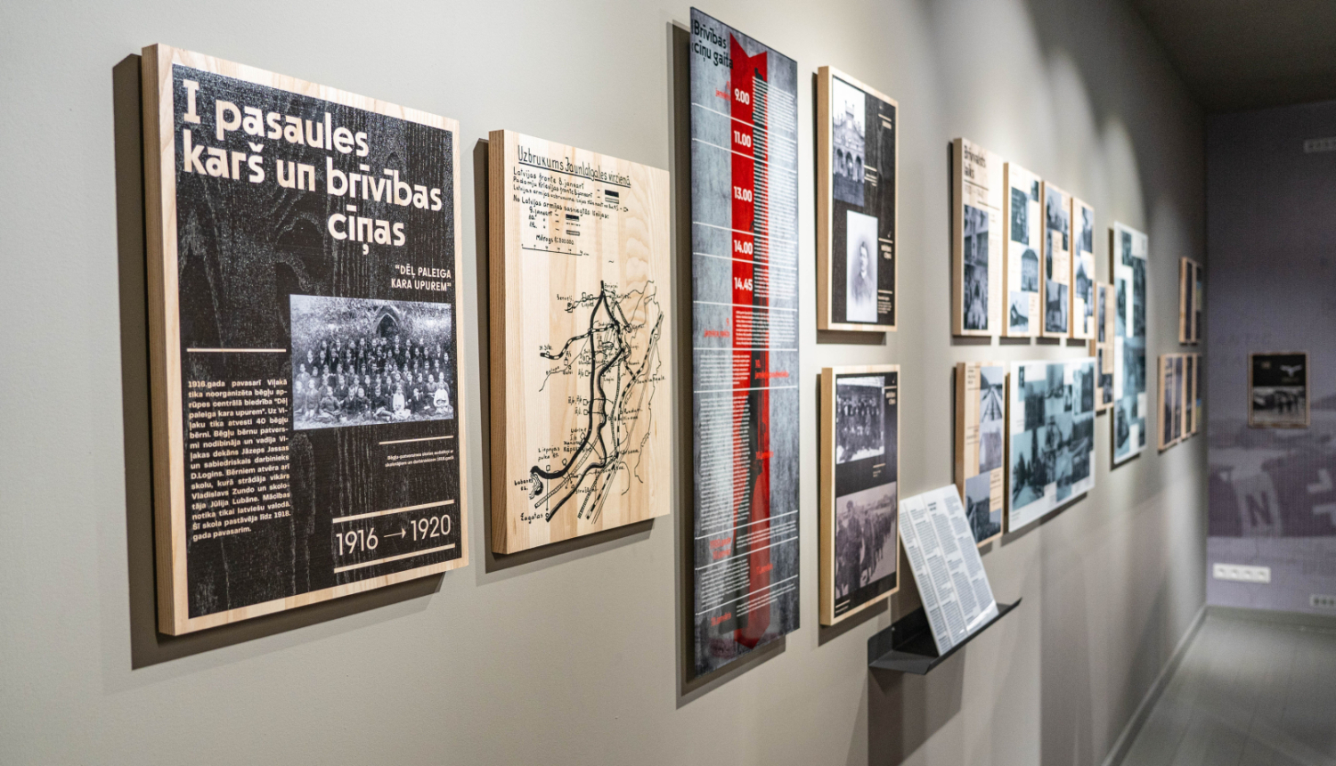 Viļakas muzeja ekspozīcija par brīvības cīņām